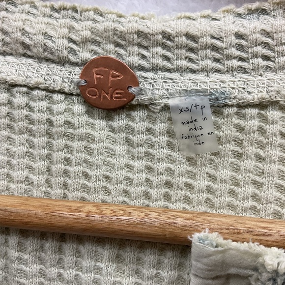 Free People Sea Foam Knit Top - Picture 4 of 13